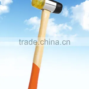 Soft Face PU Hammer With Wooden Handle thumbnail-4