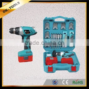 OK-Tools China Manufacturer Cordless Drill Set thumbnail-1