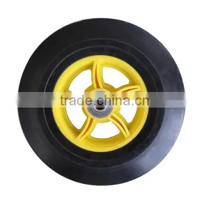 Qingdao Wantai Pneumatic Rims Wheel Solid pu Wheelbarrow Wheels thumbnail-3