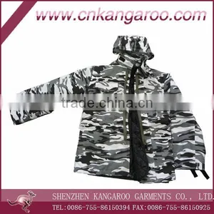 Directly Factory Povided Military Camouflage Printing M65 Jacket With Quilt Liner; Hunting Quilted Jacket for Winter Season thumbnail-1