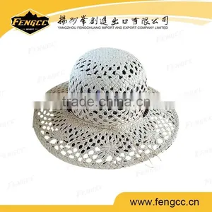 Competitive Custom Cheap Paper Straw Hat thumbnail-4