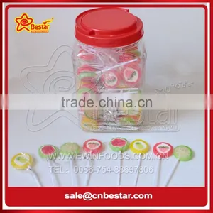 Flat Mix Fruit Lollipop/ Handmade Lollipop thumbnail-1