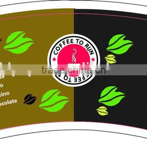 Printed Paper Cup Fan Coffee to go thumbnail-1