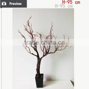 Wooden Real Looking Artificial Tree Wedding Table Tree Centerpieces thumbnail-2