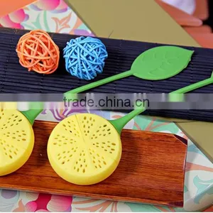 Beauty Drinker Teapot Teacup Herb Tea Strainer Filter Infuser Bag Lemon Silicone thumbnail-1
