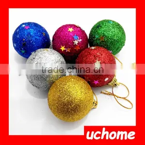 UCHOME 2016 New Design Promotional Trees Gifts Decorative Plastic Christmas Ball thumbnail-2