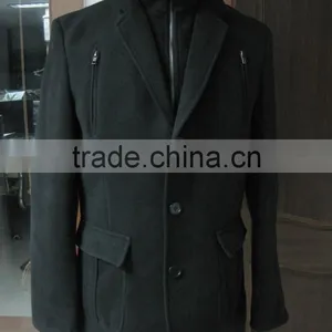 Men Coat /blazer Front Closure With 3 Buttons 2 Patch Pockets thumbnail-1