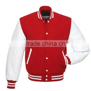 High Quality Casual Cotton Varsity Jackets thumbnail-2