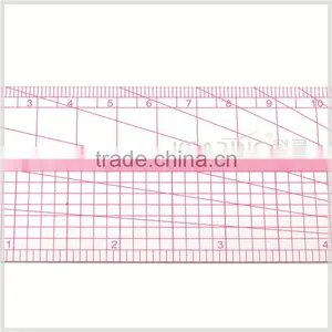 Kearing Chinese Manufacture Multi Use Pattern Grading Ruler Plastic Rulers With Protractor B75 thumbnail-1