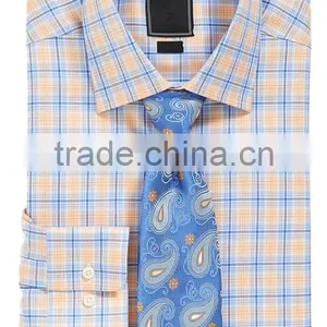 Modern Plaid,Clean-cut Dress Shirt,Men Shirt thumbnail-1