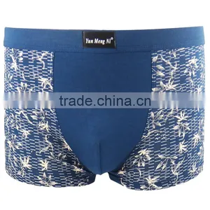 Top Quality Fashion Printing Men Briefs Soft Bamboo Fiber Men Shorts Sexy Strong Men Boxers thumbnail-1