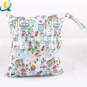 New Design High Quality Printing Waterproof Pul Cheap Diaper Bag thumbnail-5