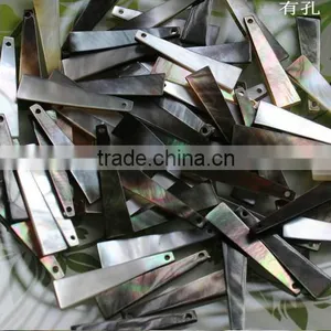 Diy Trapezoid Long Natural Shell Charms Jewelry Accessories High End Natural Shell Jewelry Components for Necklaces and Earrings thumbnail-3
