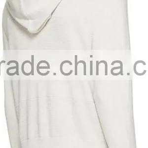 2016 Mens White Cashmere Cardigans Sweaters With Hood thumbnail-3