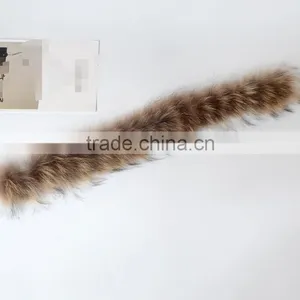 BBG-H-14 Factory Direct Wholesale Price Raccoon Fur Trimming for Hood thumbnail-4