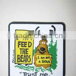 Square Shape Cartoon3d Pvc Fridge Magnet thumbnail-1