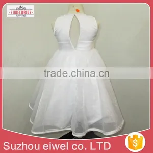 Sleeveless Organza Flower Girl Dress for 2-6 Years Girl thumbnail-4