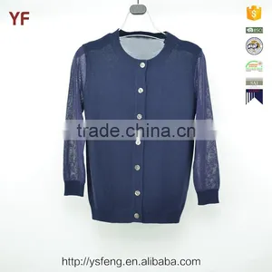 Ladies Beautiful Transparent Woman Sweater thumbnail-1