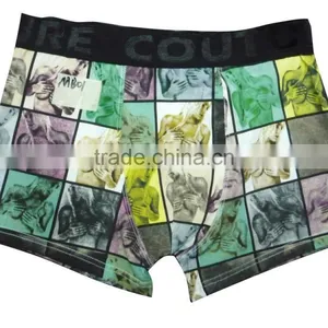 Nylon/spandex Seamless Top Brand Men Underwear Boxer thumbnail-1