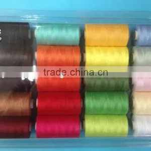 Polyester Threads in Plastics Spool thumbnail-1