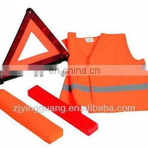 E-MARK/Car Accident Kits With Warning Triangle and Safety Vest thumbnail-1