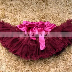 CG-TT0301 Burgundy Tutu Pleated Tutu thumbnail-1