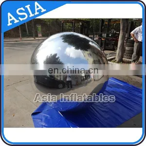 Durable PVC Wedding Stage Christmas Decoration Large Inflatable Mirror Ball thumbnail-1