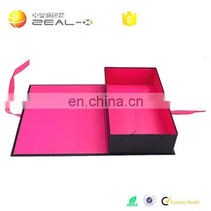 Quick Turn Around Time Ensured Quality Ribbon Folding Clothing Custom Boxes With Logo thumbnail-6