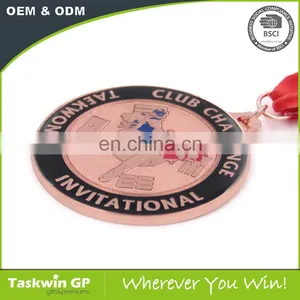 Custom Newest Customized Sport 3d Metals Medal for Teakwondo thumbnail-4