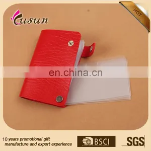 New Short PU Leather Credit Card Holder/ Leather Card Case/PU Card Holder thumbnail-1