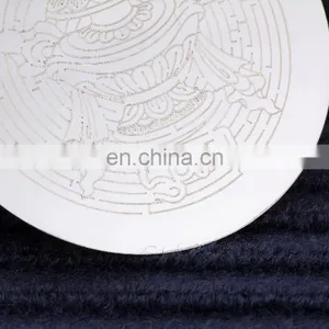 2017 Custome Make Wholesale Low Price Promotion Gifts Aluminium Round Shape Coaster thumbnail-2