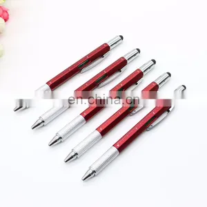 Multi Functional Promotion Novelty Fancy Creative Advertising Measure and Screwdriver Ballpoint Ball Pen With Level Vial thumbnail-1