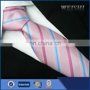 Men's Woven Striped Business Ties 100%Silk Plaid Neck Ties thumbnail-6