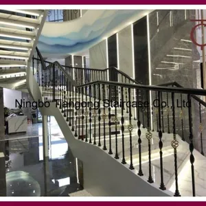 Cast Iron Stair Balustrade With Basket thumbnail-2