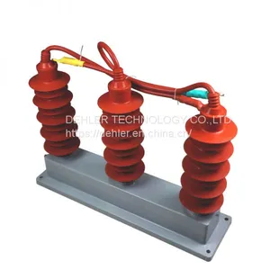 35kv Three-Phase Combined Arrester Overvoltage Protector Insulated Zinc Oxide Arrester thumbnail-1