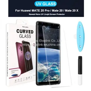 ETOPLINK Vidrio Curvo Simil Dome Glass for Huawei P20 UV Glass thumbnail-1