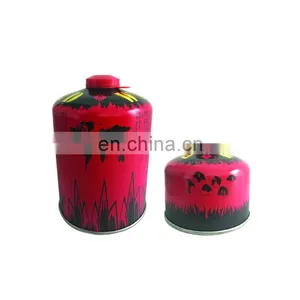 Hebei Screw Valve Butane Gas Cartridge and Butane Gas 450g thumbnail-3