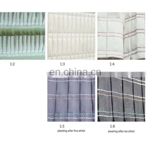 HM-1412PMR1 12-NEEDL FLAT-BED DOUBLE CHAIN STITCH WITH SINGLE PLEATING thumbnail-2