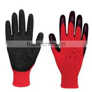 Black Latex Palm Gloves/safety Gloves/latex Palm Gloves thumbnail-1