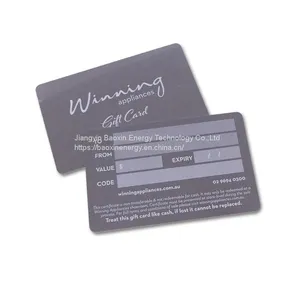 Custom Credit Card Size Business Card With Embossed Number Holographic Overlay for High Quality Plain Pvc Card Printing Hologram thumbnail-3