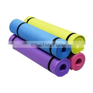 Thick High Density Exercise Balance EVA Yoga Mat With Carrying Strap thumbnail-2
