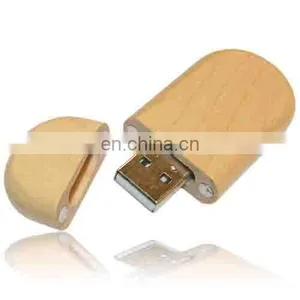 2020 Wooden Usb Flash Drive Usb 2.0 3.0 Mini Laser Logo Oem Printing Wood Memory Sticker thumbnail-2