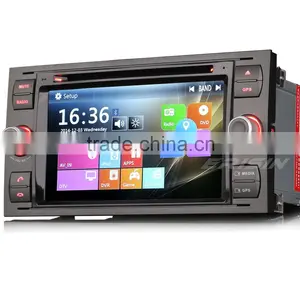 Erisin ES7066F 7" Touch Screen Car Radio With GPS for Ford Mondeo thumbnail-5
