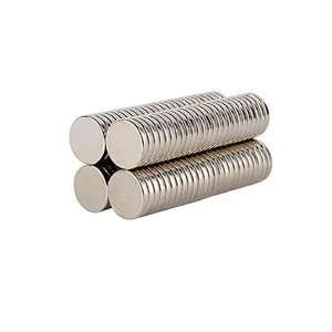 Disc Magnet Sintered NdFeB Round Magnet Nickel Strong Permanent Magnet thumbnail-3