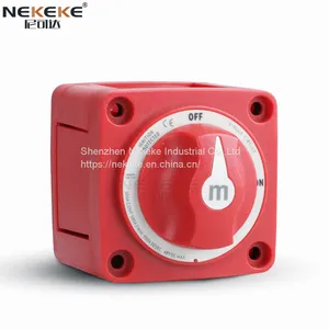 NEKEKE MT086 Battery Disconnect Isolator Cut Off Kill Switch For Marine Boat Yacht Car thumbnail-1