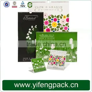 2015 Custom Table Calendar Printing in China/table Calendar Printing Service thumbnail-6
