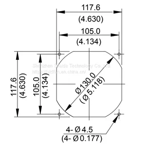 Delta QFR1212GHE High Speed Cooling Fan 120x120x38mm Brushless DC12V 2.7A 7-Blade Fan 12038 thumbnail-4