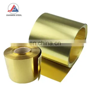 0.5 Thickness Brass Rolls C22000 C26000 C26800 C27200 C28000 Brass Coil Brass Strip thumbnail-2