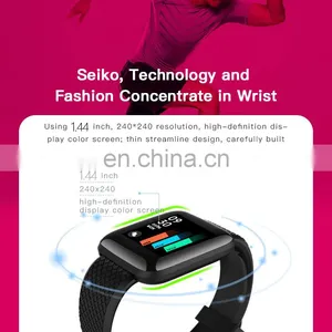 D13 Smart Watches 116 Plus Heart Rate Watch Smart Wristband Sports Watches Smart Band Waterproof Smartwatch thumbnail-2
