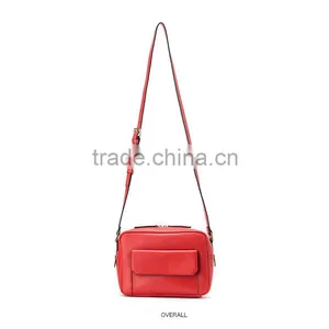 Wholesaler Guangzhou Popular Good Quality Genuine Smooth Nappa Leather Lady Small Handbag Single Shoulder Bag for Women thumbnail-6
